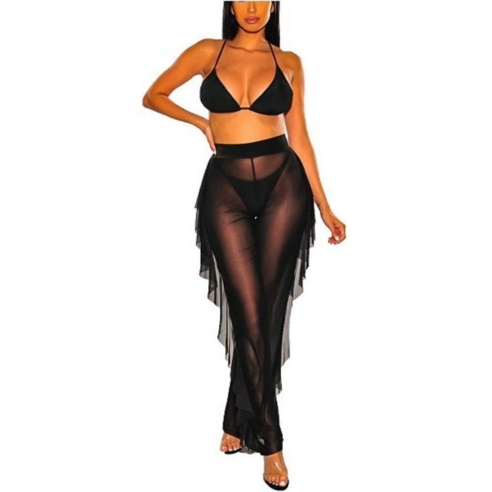 Sheer Swim Cover Pants